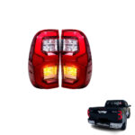 FULL LED TAIL LIGHTS TOYOTA HILUX 2020+ FACTORY STYLE PLUG & PLAY LEDEVO 2 PCS