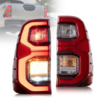 FULL LED TAIL LIGHTS TOYOTA HILUX 2020+ FACTORY STYLE PLUG & PLAY LEDEVO 2 PCS - Image 6