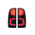 FULL LED TAIL LIGHTS TOYOTA HILUX 2005-2015 VIGO SMOKED FACTORY STYLE PLUG & PLAY LEDEVO 2 PCS - Image 2
