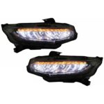 FULL LED HEADLIGHTS HONDA CIVIC MK10 (FC/FK) (2016+) DYNAMIC TURN SIGNALS LEDEVO 2 PCS