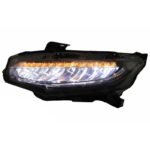 FULL LED HEADLIGHTS HONDA CIVIC MK10 (FC/FK) (2016+) DYNAMIC TURN SIGNALS LEDEVO 2 PCS - Image 4