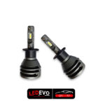 LED HEADLIGHTS H3 8000LM 9-32V MINI DESIGN PLUG & PLAY LEDEVO Q81