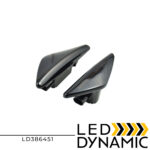 LEDEVO DYNAMIC LED TURN SIDE LIGHTS SMOKED BMW X5 E70 X6 E71 E72 X3 F25 LD386451 - Image 2