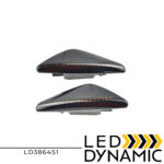 LEDEVO DYNAMIC LED TURN SIDE LIGHTS SMOKED BMW X5 E70 X6 E71 E72 X3 F25 LD386451 - Image 3