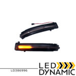LEDEVO DYNAMIC MIRROR LED TURN LIGHTS SMOKED Nissan Qashqai j11 Xtrail Navara LD386996 - Image 3