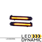LEDEVO DYNAMIC MIRROR LED TURN LIGHTS SMOKED Nissan Qashqai j11 Xtrail Navara LD386996 - Image 2