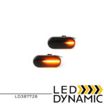 LEDEVO DYNAMIC LED TURN SIDE LIGHTS SMOKED VW FORD SKODA SEAT LD387728