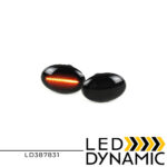 LEDEVO DYNAMIC LED TURN SIDE LIGHTS SMOKED MINI ONE R50 R53 R52 LD387831