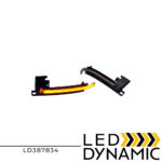 LEDEVO DYNAMIC MIRROR LED TURN LIGHTS SMOKED AUDI A3 8P A4 A5 B8 Q3 A6 C6 LD387834