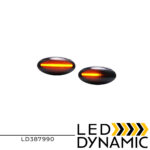 LEDEVO DYNAMIC LED TURN SIDE LIGHTS SMOKED SUZUKI GRAND VITARA SWIFT SX4 JIMNY TOYOTA AURIS RAV COROLLA OPEL AGILA FIAT SEDICI LD387990