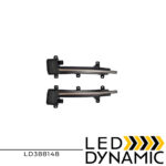 LEDEVO DYNAMIC MIRROR LED TURN LIGHTS SMOKED AUDI TT 8J 06-14 LD388148 - Image 2