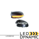 LEDEVO DYNAMIC MIRROR LED TURN LIGHTS SMOKED VW Golf 6 Touran LD388150