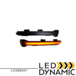 LEDEVO DYNAMIC MIRROR LED TURN LIGHTS SMOKED VW Golf 7 Sportsvan Touran Jetta (2010+) LD388567