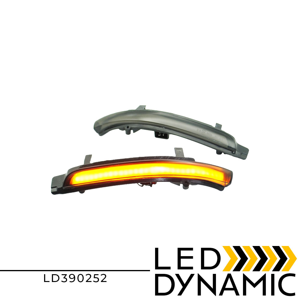 ledevo-LD390252-dynamic-led-flash-skoda-octavia-2-superb-kombi-smoked LEDEVO DYNAMIC MIRROR LED TURN LIGHTS SMOKED SKODA OCTAVIA 2 SUPERB KOMBI LD390252 - Image 1
