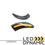 LEDEVO DYNAMIC MIRROR LED TURN LIGHTS SMOKED RENAULT CLIO CAPTUR LD390254