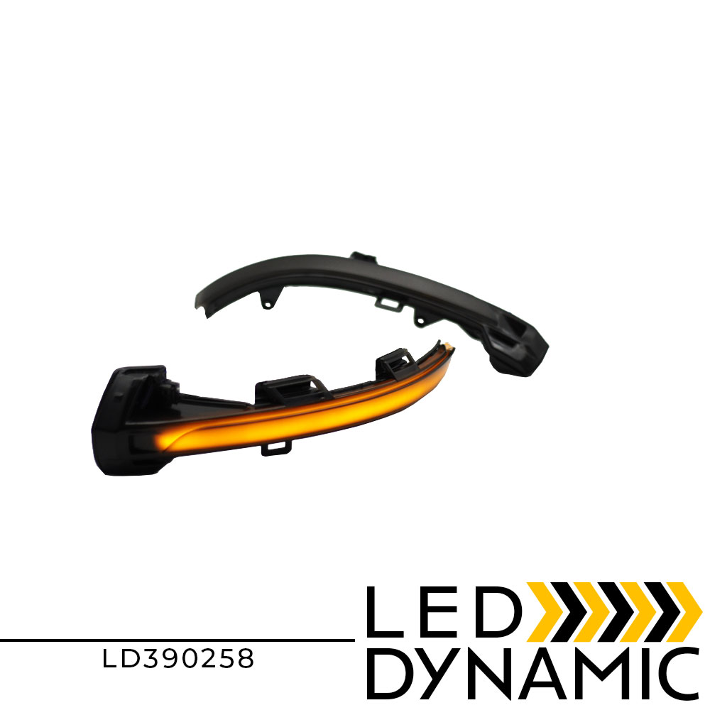 ledevo-LD390258-dynamic-led-flash-vw-golf-passat-smoked LEDEVO DYNAMIC MIRROR LED TURN LIGHTS SMOKED VW Golf 8 Passat B8 LD390258 - Image 1