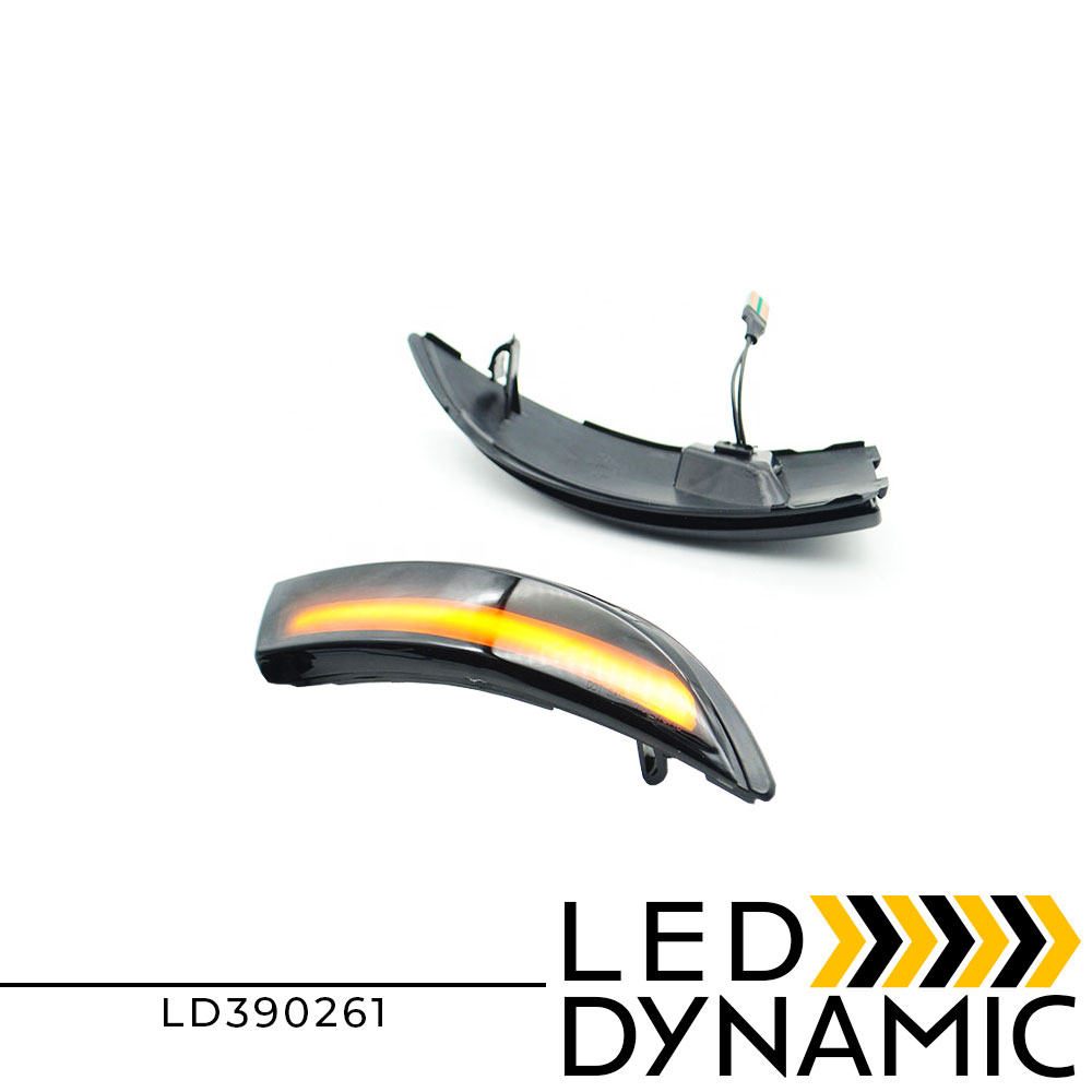 ledevo-LD390261-dynamic-led-flash-FORD-FIESTA-B-MAX-smoked LEDEVO DYNAMIC MIRROR LED TURN LIGHTS SMOKED FORD FIESTA B-MAX LD390261 - Image 1