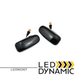 LEDEVO DYNAMIC LED TURN SIDE LIGHTS SMOKED MERCEDES BENZ W210 W202 CLK W208 SLK R170 W638 LD390267