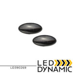 LEDEVO DYNAMIC LED TURN SIDE LIGHTS SMOKED MAZDA 2 3 5 6 GG GY MPS BT-50 MPV LD390269