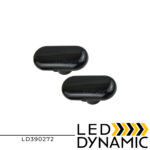 LEDEVO DYNAMIC LED TURN SIDE LIGHTS SMOKED RENAULT OPEL SMART NISSAN LD390272