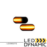 LEDEVO DYNAMIC LED TURN SIDE LIGHTS SMOKED NISSAN QASHQAI NAVARA NOTE PATHFINDER MICRA+ LD390273