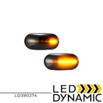 LEDEVO DYNAMIC LED TURN SIDE LIGHTS SMOKED HONDA CIVIC ACCORD FIT JAZZ  INTEGRA CITY STREAM CR-V ODYSSEY LD390274