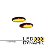LEDEVO DYNAMIC LED TURN SIDE LIGHTS SMOKED TOYOTA YARIS RAV4 AURIS COROLLA LD390283