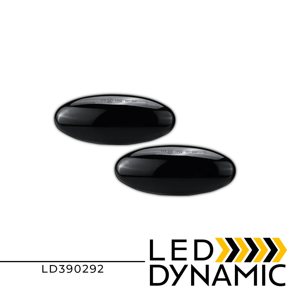 ledevo-LD390292-dynamic-led-flash-Nissan-Navara-D22-NP300-Datsun-Frontier-Fiera-Pic-Up-Terrano LEDEVO DYNAMIC LED TURN SIDE LIGHTS SMOKED NISSAN Navara D22 NP300 Datsun Frontier Fiera PickUp Terrano LD390292 - Image 1