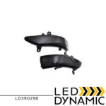 LEDEVO DYNAMIC MIRROR LED TURN LIGHTS SMOKED SUBARU Impreza Forester Tribeca Outback Legacy LD390298 - Image 2