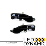LEDEVO DYNAMIC MIRROR LED TURN LIGHTS SMOKED Mazda CX-3 2016- 2019 CX-4 CX-5 KE 2016 LD390299 - Image 2
