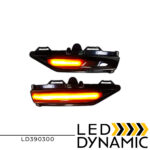 LEDEVO DYNAMIC MIRROR LED TURN LIGHTS SMOKED FORD FIESTA MK8 LD390300