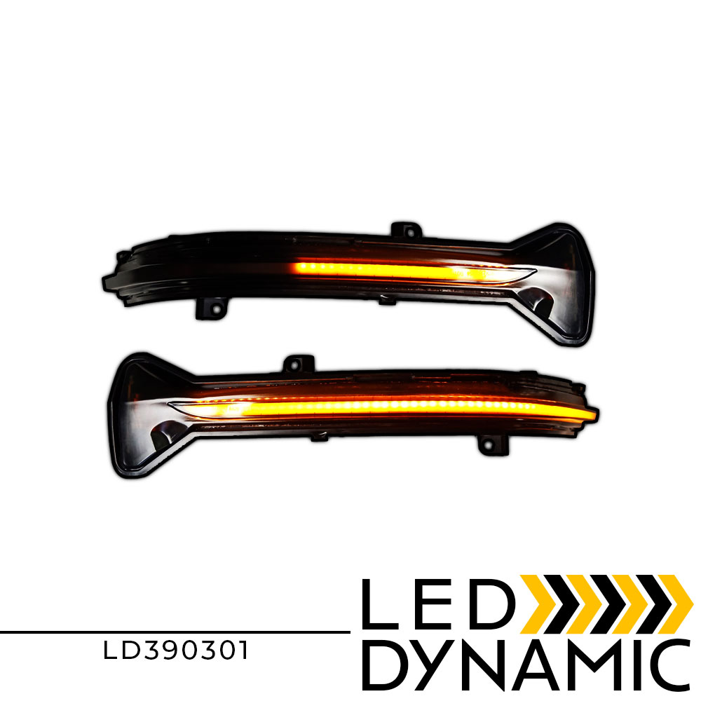 dynamic led flash bmwBMW 5 6 7 Series G30 G31 G38 G32 G11 G12 LEDEVO DYNAMIC MIRROR LED TURN LIGHTS SMOKED BMW Series 5 6 7 G30 G31 G38 G32 G11 G12 LD390301 - Image 1