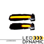 LEDEVO DYNAMIC MIRROR LED TURN LIGHTS SMOKED PEUGEOT 508 CITROEN DS5 C4 LD390305