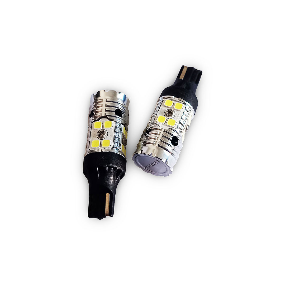 ledevo-led-t20-w21w-12v-canbus LEDEVO LED T20 W21W 12V CANBUS SMD3030 2 PCS - Image 1
