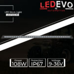 LED LIGHT BAR 108WATT 9-36VOLT LEDEVO LD21WL119 - Image 2