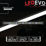 LED LIGHT BAR 180WATT 9-36VOLT LEDEVO LD21WL113 - Image 2