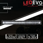 LED LIGHT BAR 432WATT 9-36VOLT LEDEVO LD21WL115 - Image 2