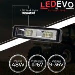 LED LIGHT BAR 48WATT 9-36VOLT LEDEVO LD21WL108 - Image 2