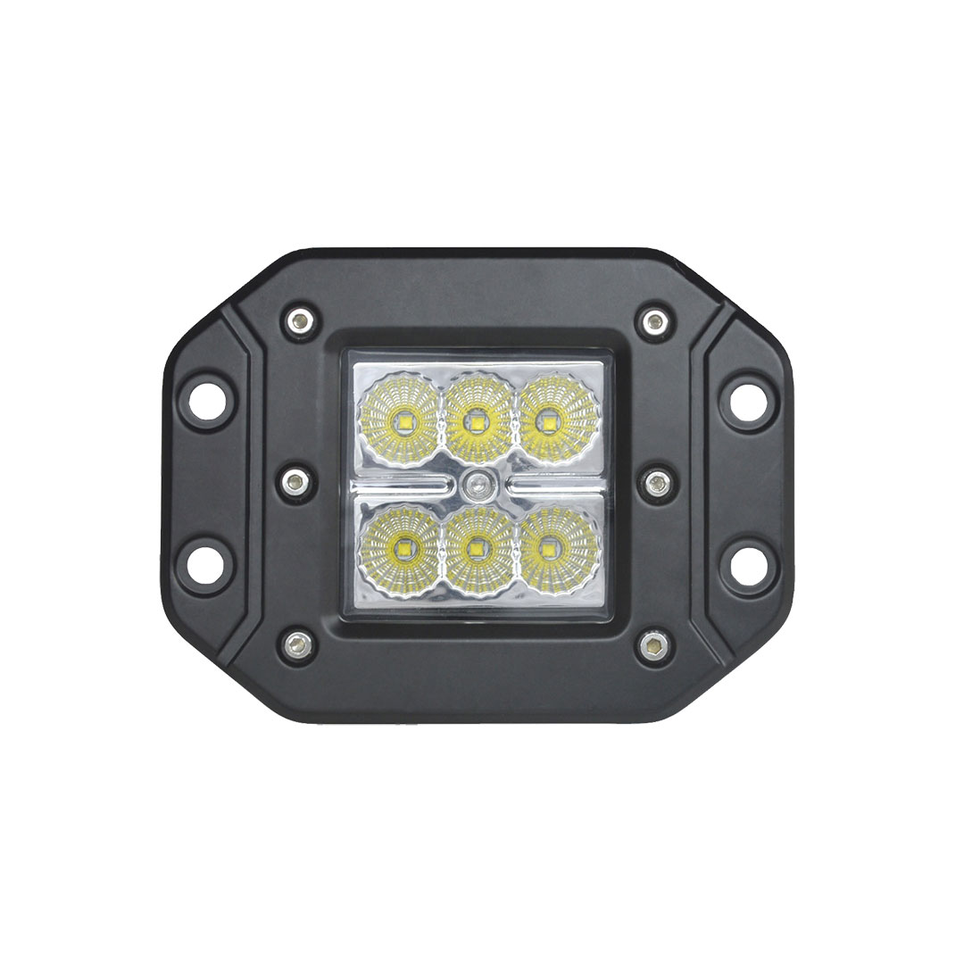 μπαρα led αυτοκινητου LED WORK LIGHT 18WATT 9-36VOLT LEDEVO LD21WL107 - Image 1