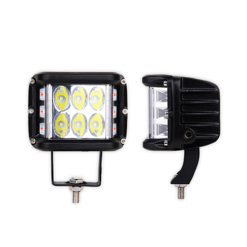 προβολεασ led αυτοκινητου strobe LED WORK LIGHT STROBE 36WATT 9-36VOLT LEDEVO LD21WL124 - Image 1