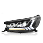 FULL LED HEADLIGHTS TOYOTA HILUX 2015+ FACTORY STYLE PLUG & PLAY LEDEVO 2 PCS - Image 11