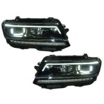 FULL LED HEADLIGHTS VOLKSWAGEN TIGUAN MK2 2017+ FACTORY STYLE PLUG & PLAY LEDEVO 2 PCS - Image 5