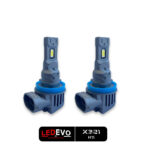 LED HEADLIGHTS H11 CANBUS 6000LM 60W 9-16V MINI DESIGN PLUG & PLAY LEDEVO X321